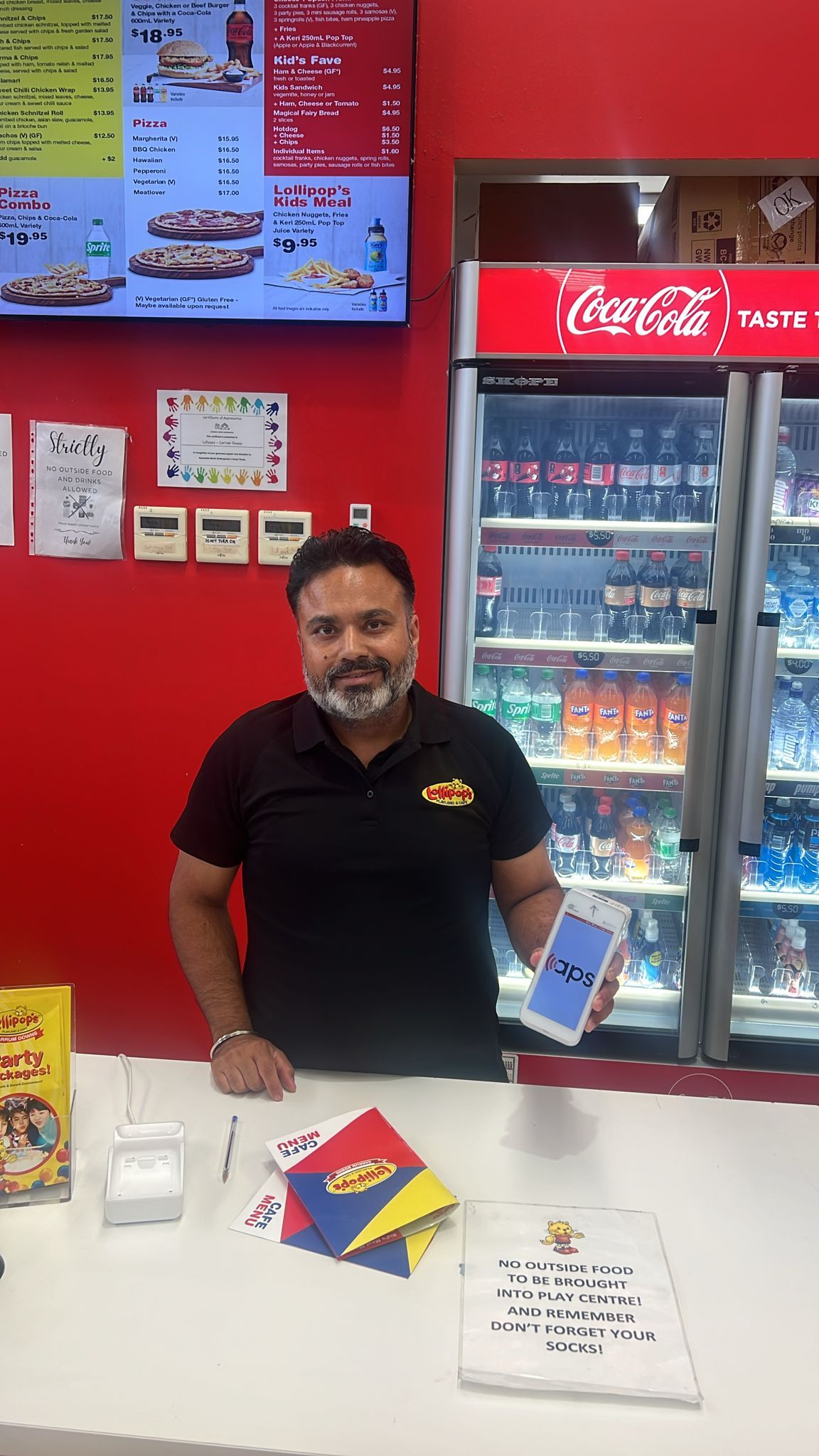 convenience store shop owner small business retail merchant beverages cooler Australia